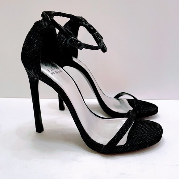 Stuart Weitzman Shoes - Stuart Weitzman Nudist Sandal Goosebump Leather